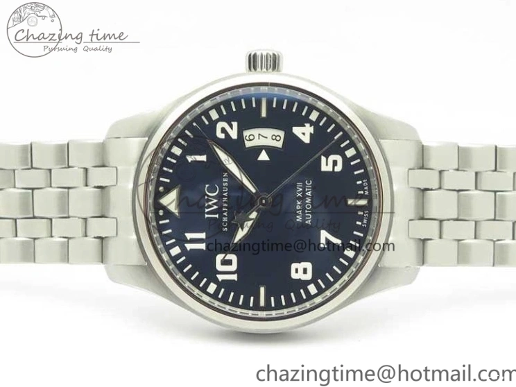 MIROTIME 0811 Mark XVII IW327014 Le Petit Prince MKS 1:1 Best Edition Blue Dial on SS Bracelet MIYOTA 9015 V FastDry 7191